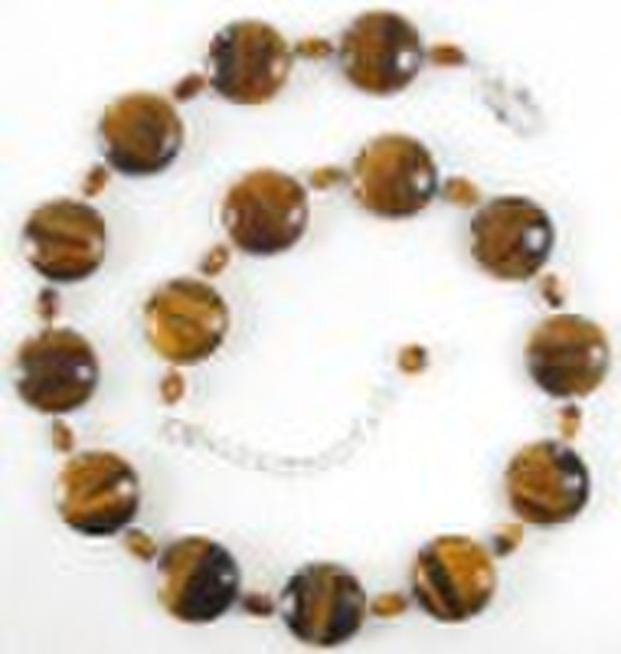 Factory supply fashion jewelry gemstones necklaces