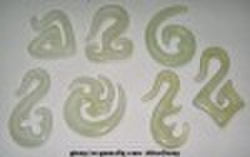 wholesale natural gemstone earring plug  jewelry