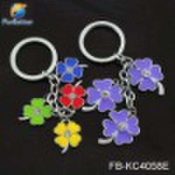 Fashion colorful metal Key Ring