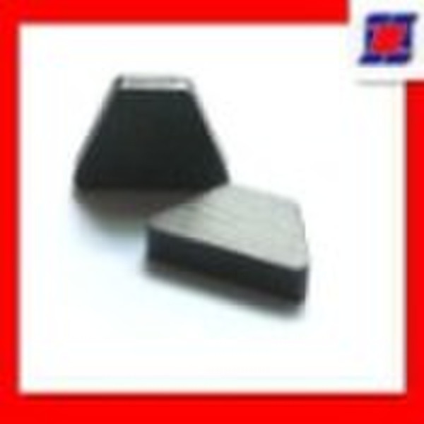 Trapeziform shape Ferrite magnets