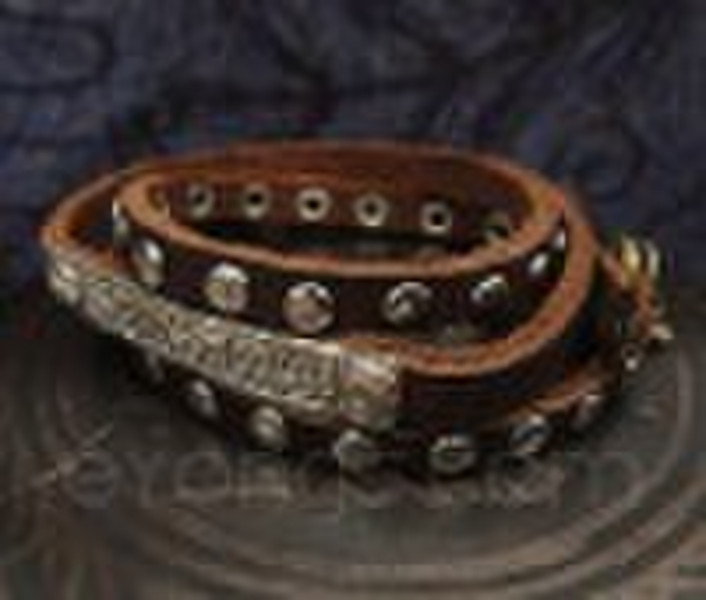leather bracelet