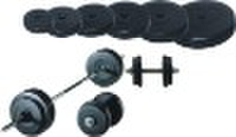 Rubber Barbell and Matching Products