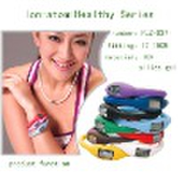 (FLZ-037) Healthy Anion Bracelet watch