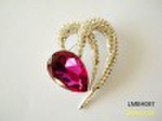 LMBH087 Alloy Rhinestone Fashion Brooch