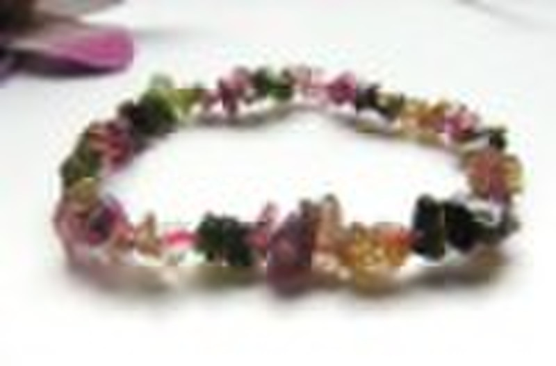 Natural Tourmaline Crystal Bracelet(Beautiful styl