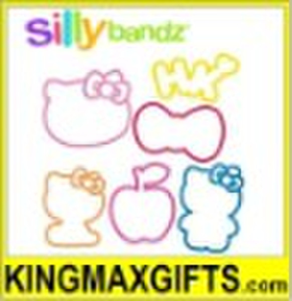 100% Silicone Hello Kitty Silly bandz