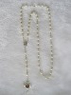 metal rosary necklaces