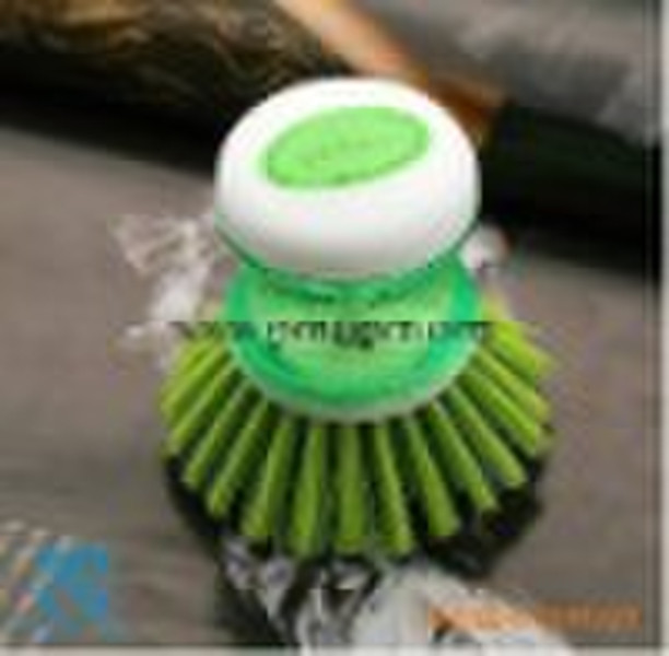 Plastic dustpans with brooms