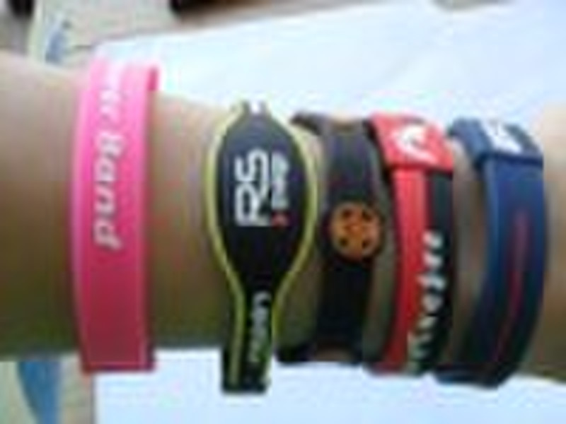 Global hot  silicone power silione bracelet