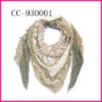 New design fashion ladies scarf with flower