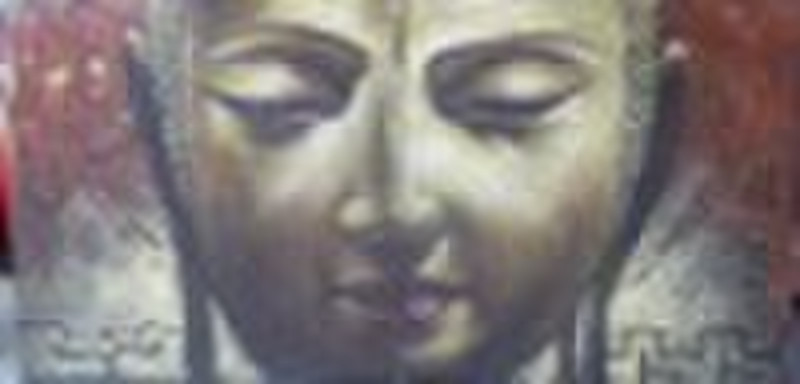 buddha oil painting