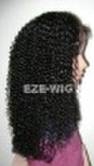Kinky-Curly Lace Perücken für Afro-Amerikaner Schwarz