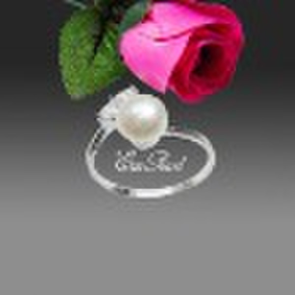 925 Sterling Silver Pearl Ring Designs