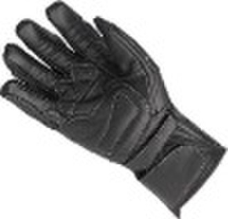 leather motorbike gloves