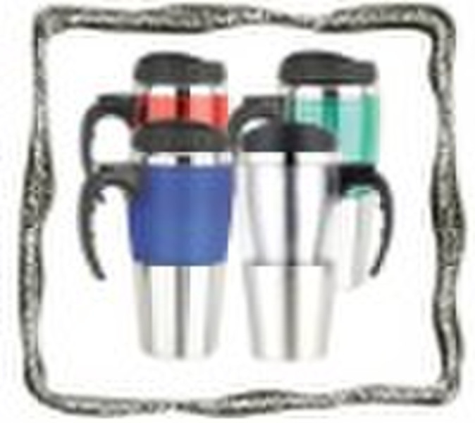 stainless steel mug
