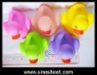 LED Lighting vinyl Animal Bath duck