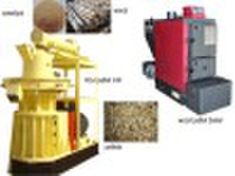 Wood pellet Mill with CE APPROVED 2 ton