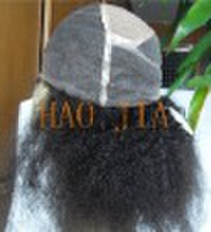12 inch afro weave density 130% human hair wig