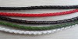 Leather braided cord BLC026
