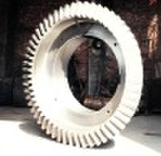 diameter 1650mm bevel gear for heavy duty machiner