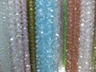 crystal rondelles beads
