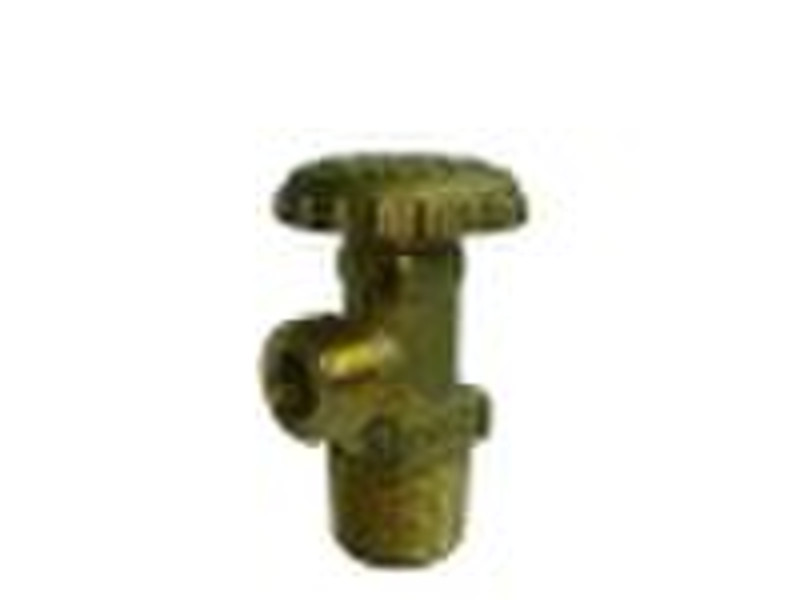 gas brass valve