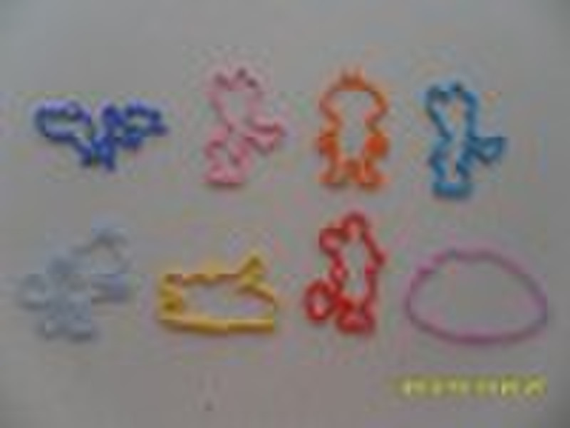 FDA multicolor beautiful silicone hand ring