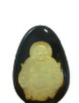 Stone buddha carving