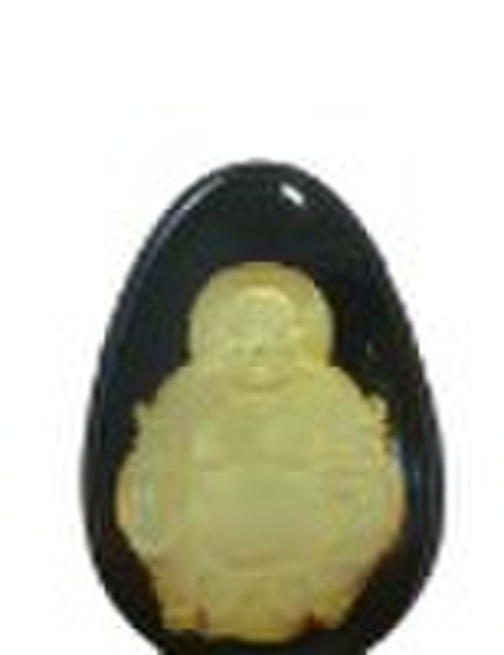 Stone buddha carving