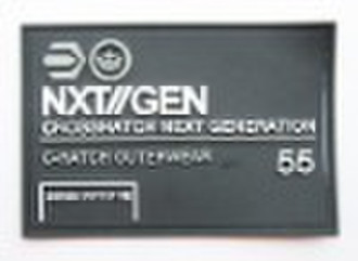 Fashion cheap 3D soft pvc label