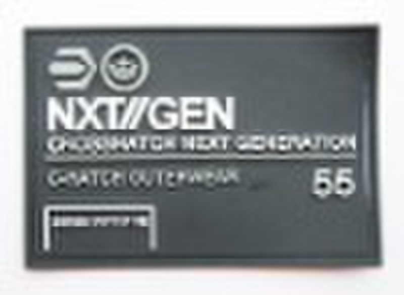 Fashion cheap 3D soft pvc label