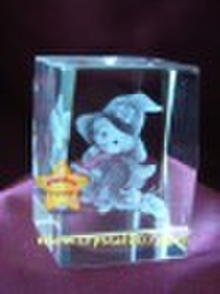 beautiful laser crystal souvenir