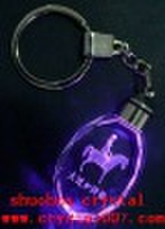 fashion crystal keychain with car logo