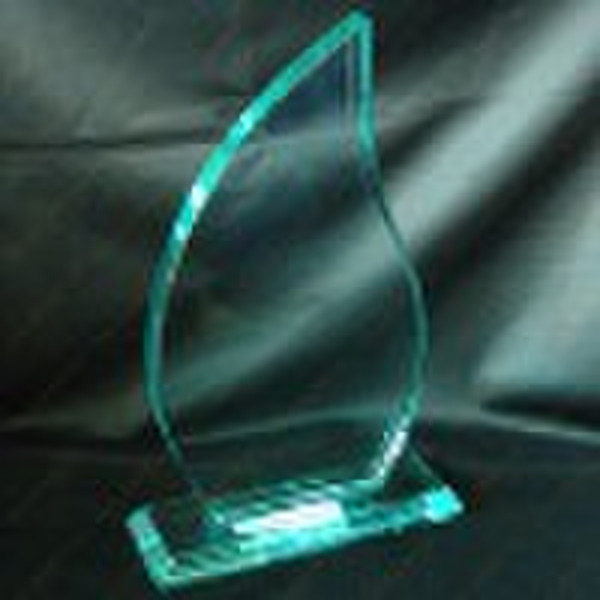 nice design glass trophy