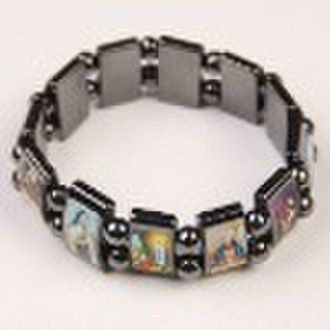 Magnetic Hematite Rosary Bracelet