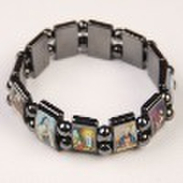 Magnetic Hematite Rosary Bracelet