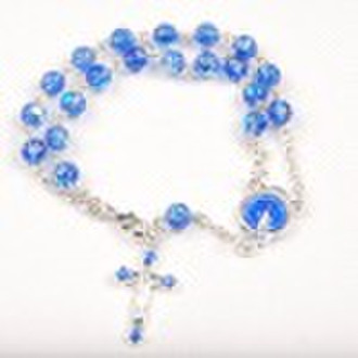 Gorgeous Glass Rosary Bracelet