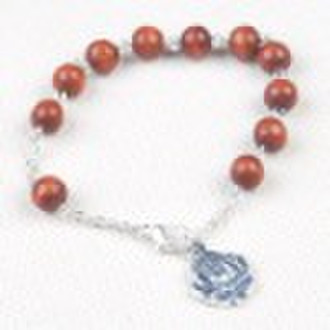 Newest Wooden Rosary Bracelet