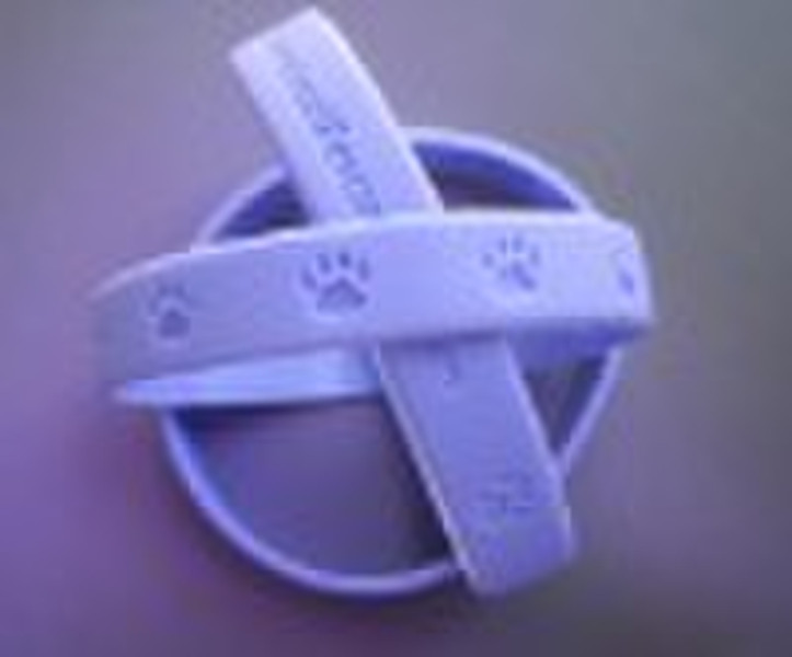 Debossed Silicone Bracelets