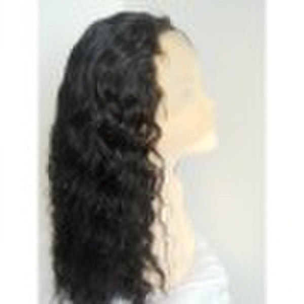 18" silky straight stock full lace wig