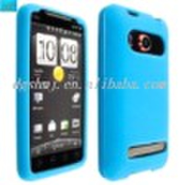 Light Blue Silicone Case/Cover/Skin for HTC EVO 4G