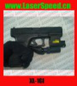 green strobe pistol laser sight