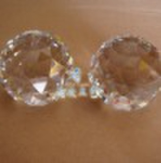 Top quality faceted crystal ball 60mm