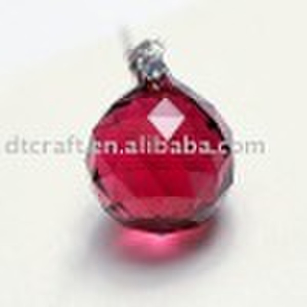 beautiful crystal pendant,glass pendant, crystal j