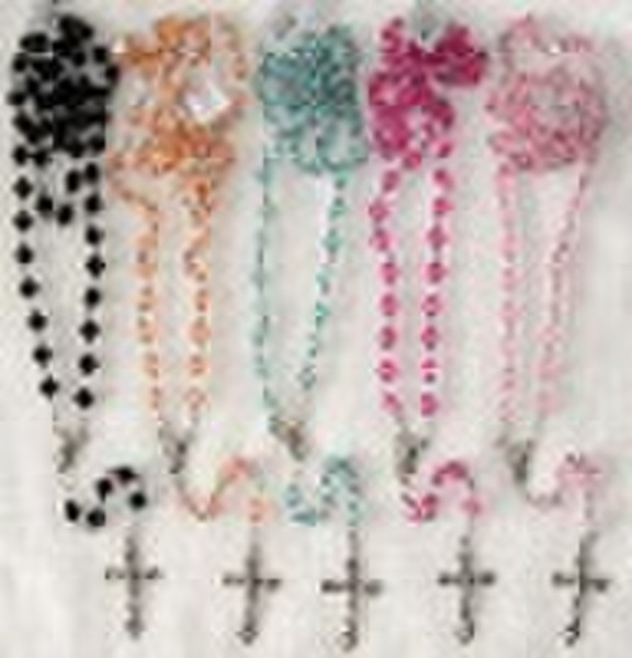 Rosary Necklace,Acryl  Rosary