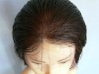 curly  full lace wig / human hair wigs/hand-making