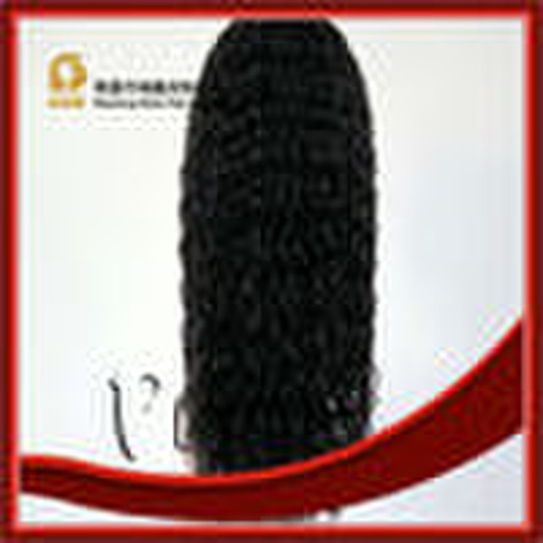 curly  full lace wig / human hair wigs/hand-making