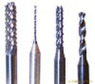 Solid cemented carbide end mills