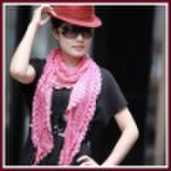 Fashion ladies' knitted silk/pashmina/cashmere