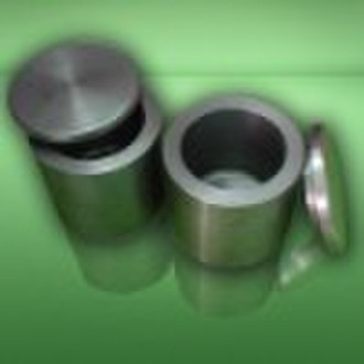 Molybdenum crucibles